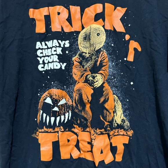 Men’s Unisex Trick R’ Treat Spirit Orange Sam Halloween Graphic T-Shirt Size: XL - Picture 5 of 14